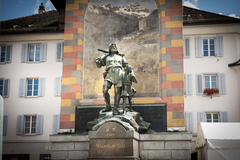 Monumento a Guglielmo Tell ad Altdorf Uri