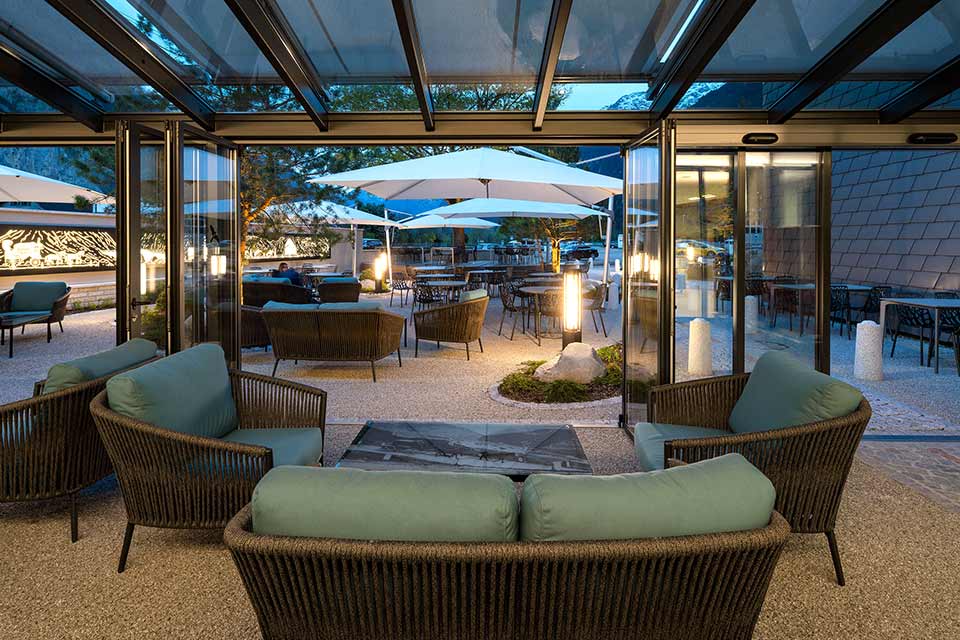 Winter garden terrace - Gotthard Raststätte